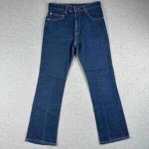 Vintage Levi 517 Jeans Men 32x32 (30x29) Blue Dark Wash Cowboy Rodeo Western Y2K